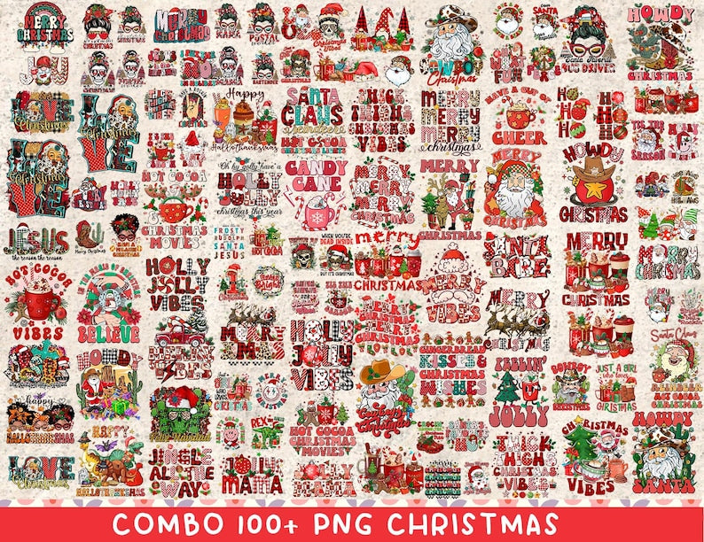 Christmas Bundle Png