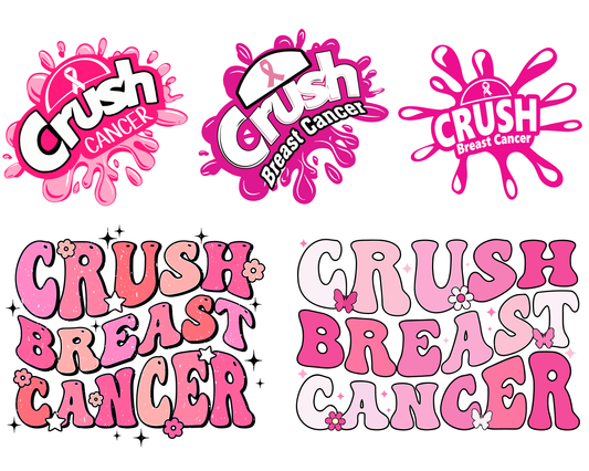Crush Breast Cancer Png