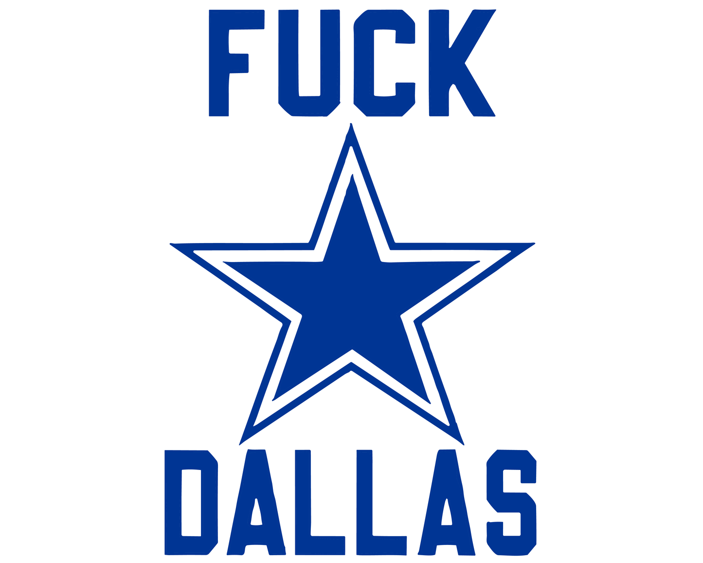 George Kittle F**ck Dallas Png