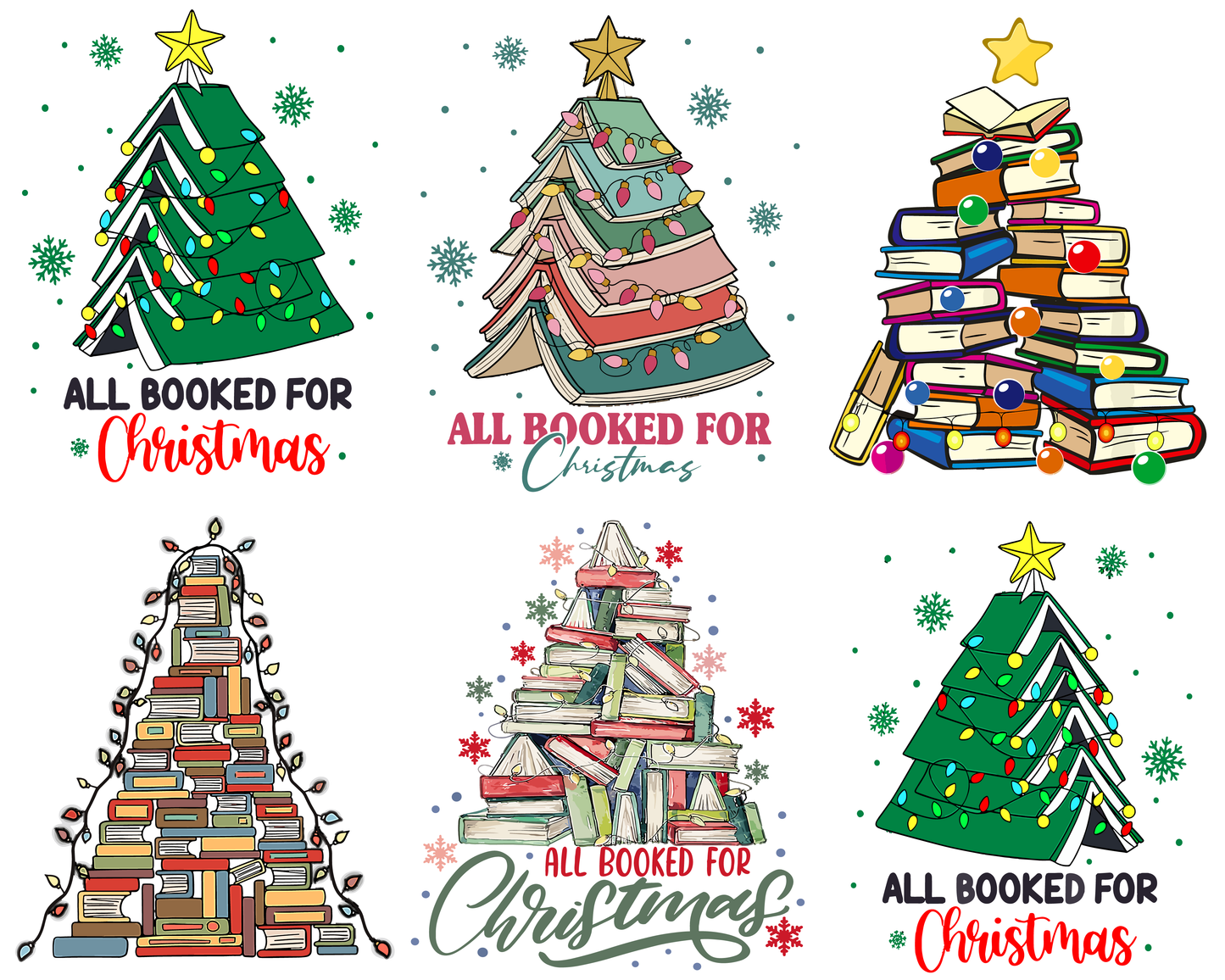 Christmas Book Tree Png