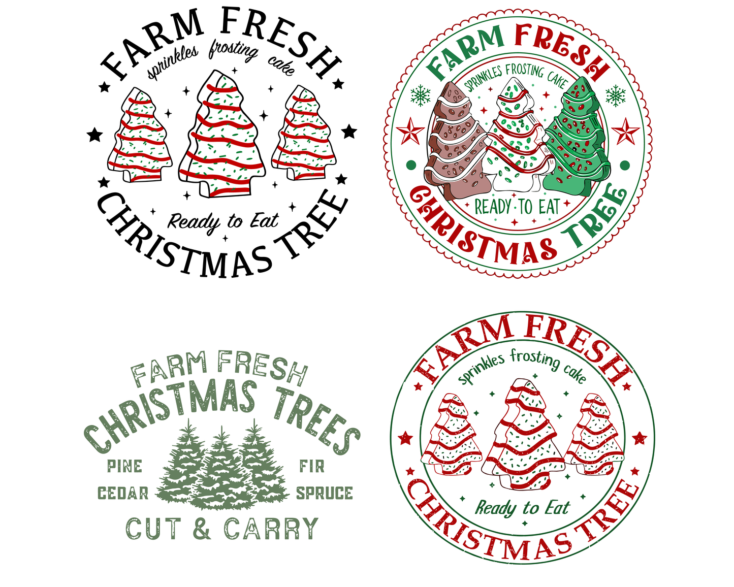 Farm Fresh Christmas Tree PNG