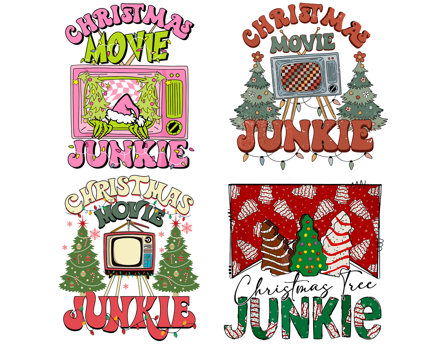 Christmas Movie Junkie Png