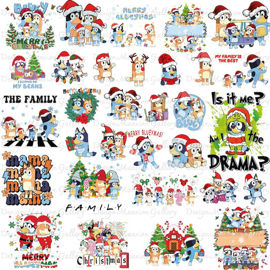 45+ Christmas Family Shirt Design Png Bundle