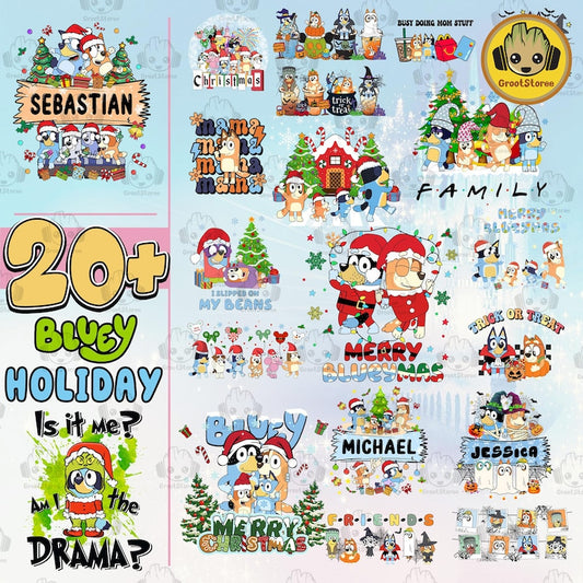 20+ Christmas Family Shirt Design Png Bundle