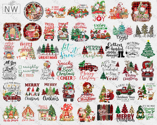 Christmas Bundle Png Digital Files