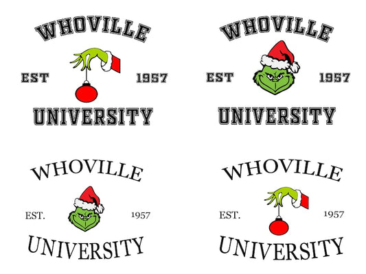 Whoville University svg bundle