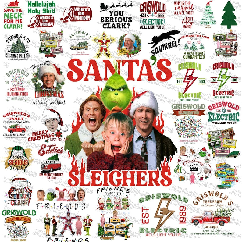 Christmas Vacation PNG SVG Bundle