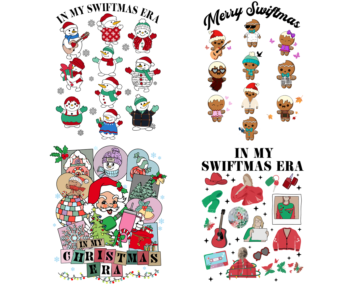 The Eras Tour Png swiftmas Christmas PNG