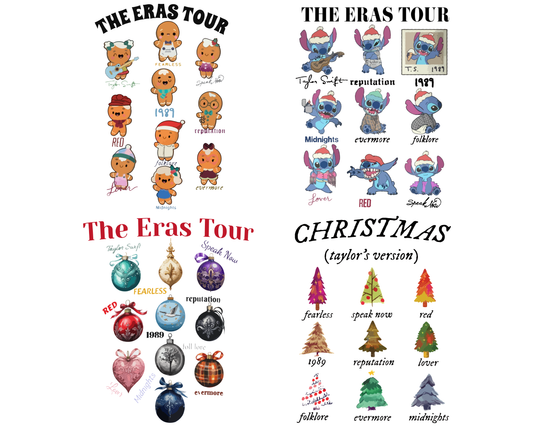 The Eras Tour Christmas Png