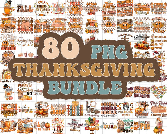 Thanksgiving Bundle PNG