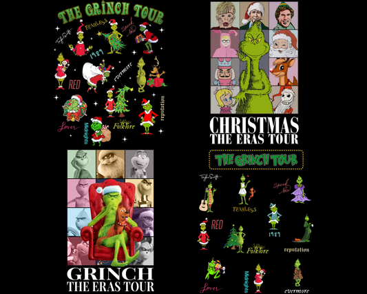 Grinchmas Eras Tour Png