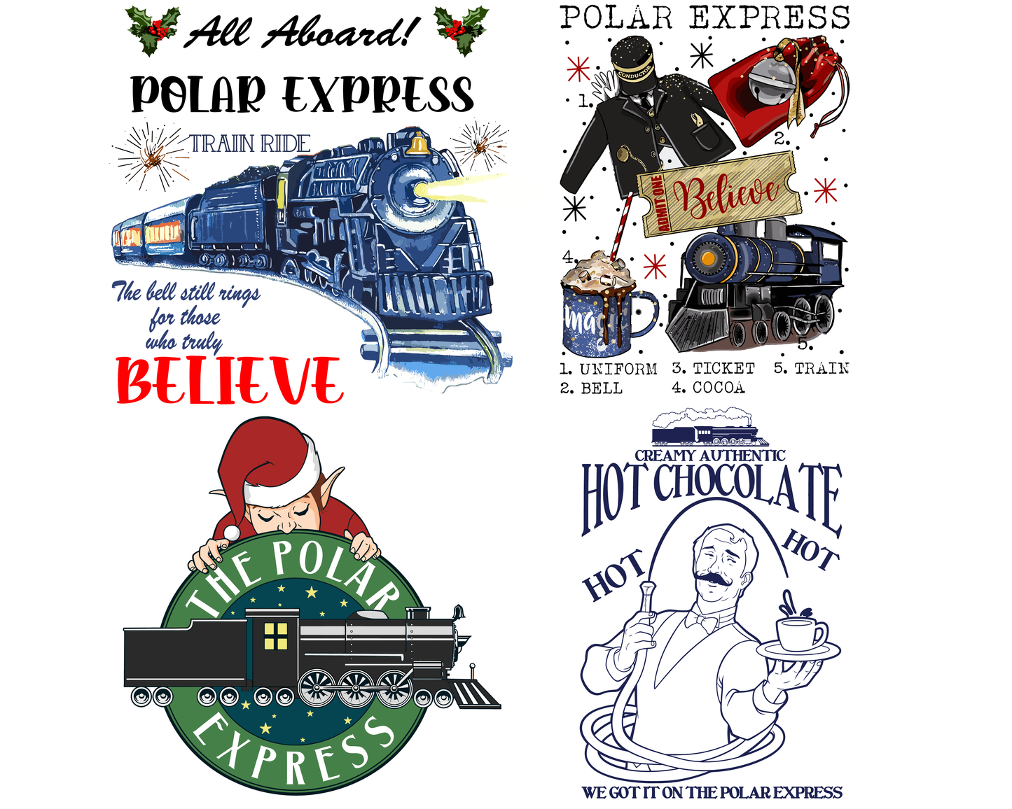 Polar Express Christmas Png