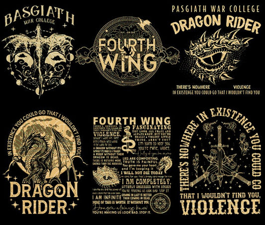 Fourth Wing Dragon Rider Basgiath War College png