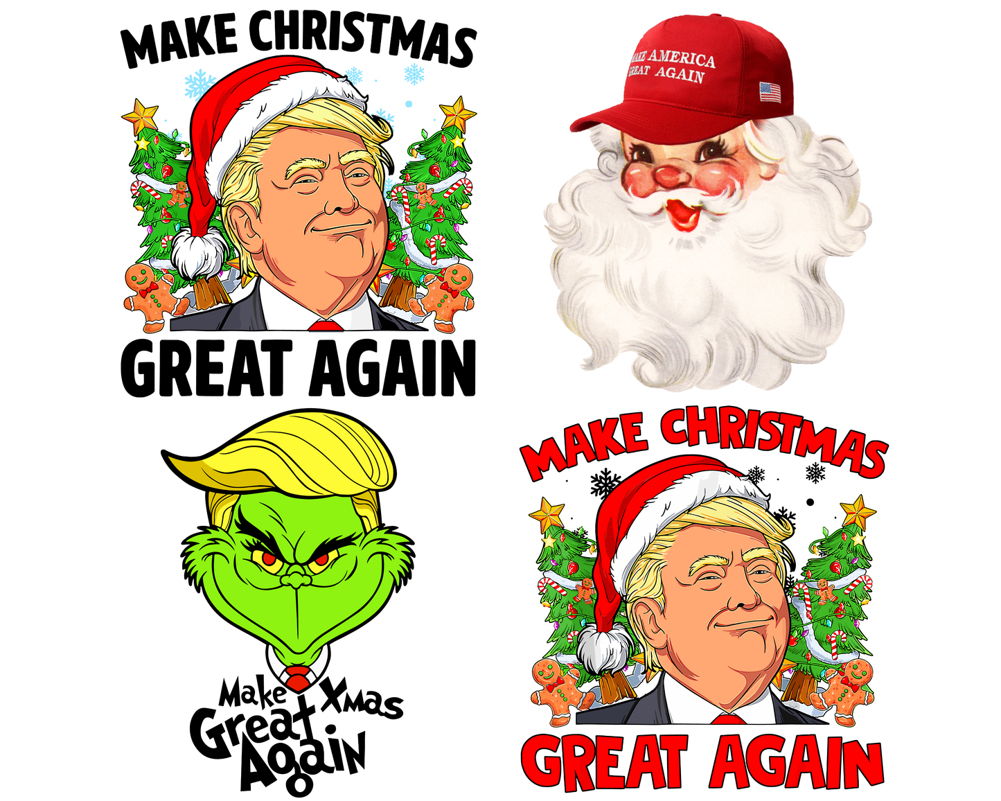 Make Christmas great Again Png