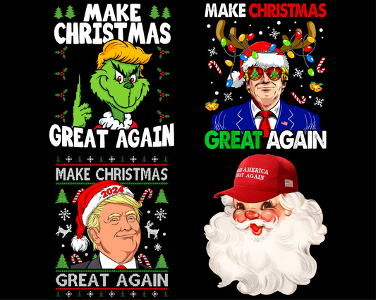 Make Christmas great Again PNG