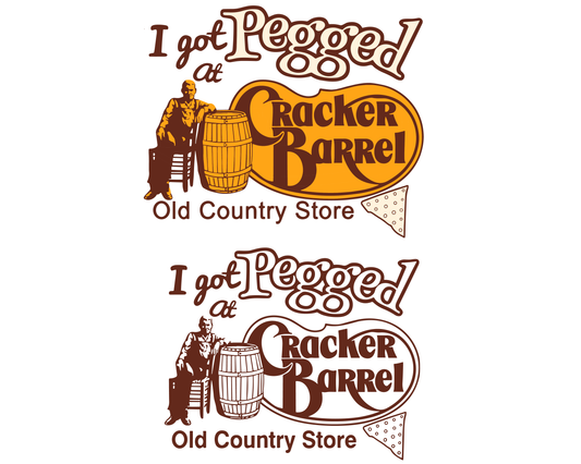 I Got Pegged at Cracker Barrel Old Country Store Png