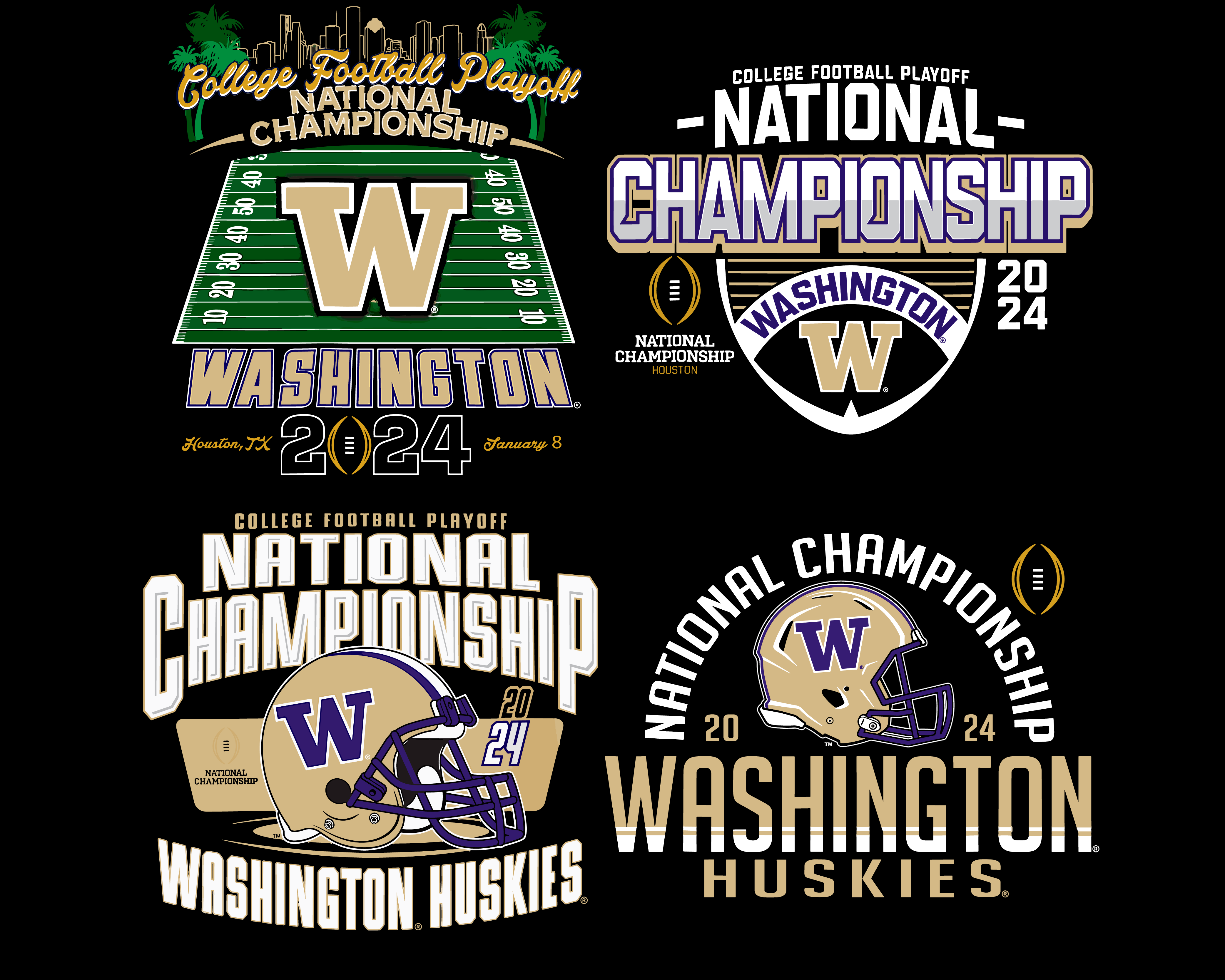 Washington Huskies 2024 CFP Png – Png Vibes