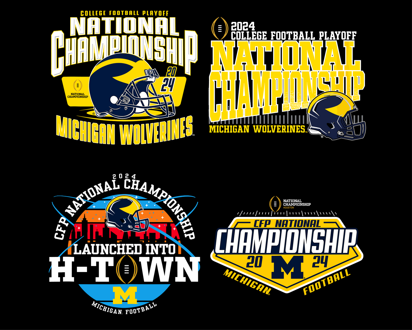 Michigan Wolverines 2024 Png CFP