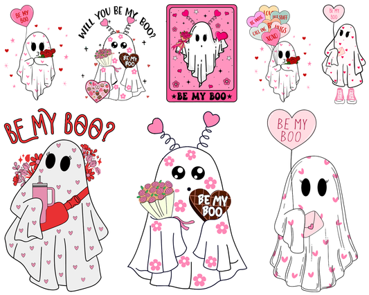 Be My Boo Png Valentines Ghost Png