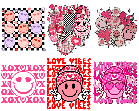 Valentines Smiley Faces Png