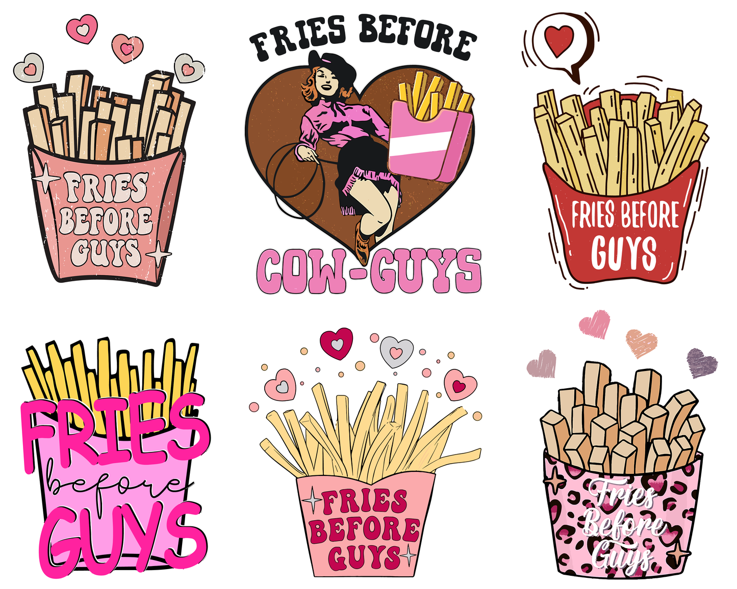 Fries Before Guys PNG