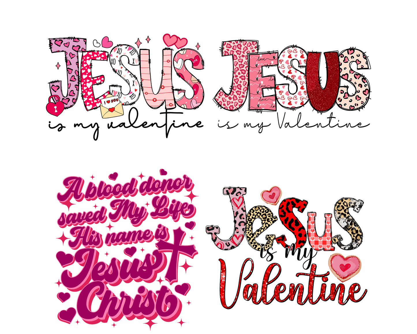 Jesus is my valentine png