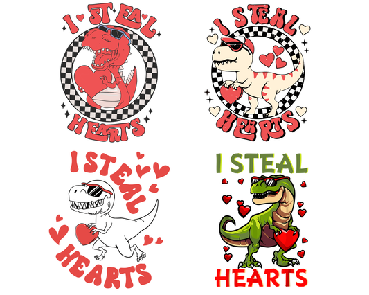 I Steal Hearts PNG Valentines Day