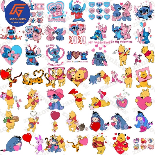 100+ Cartoon Valentine Png Bundle