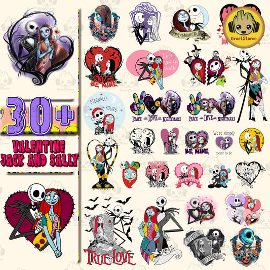 30+ Horror Couple Valentine Png Bundle