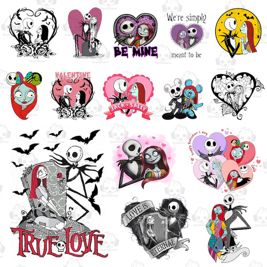 30+ Horror Couple Valentine Png Bundle