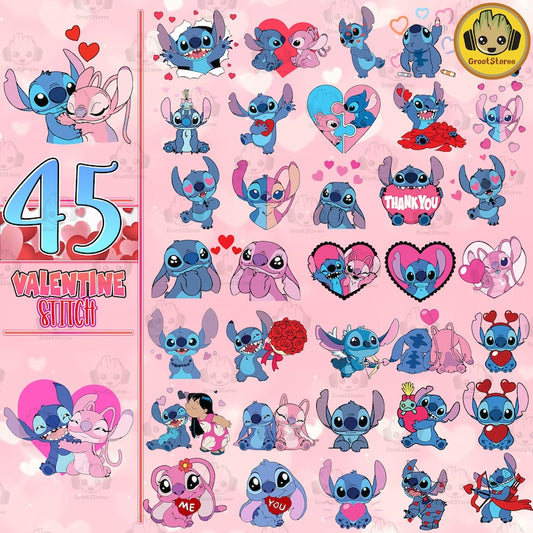 45 Couple Valentine Png Bundle