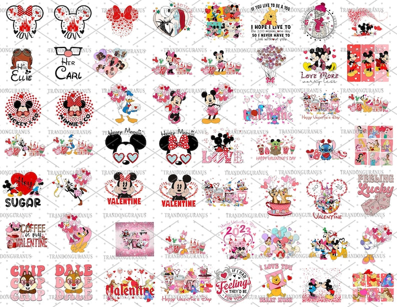 200+ Mega Bundle Valentine Designs