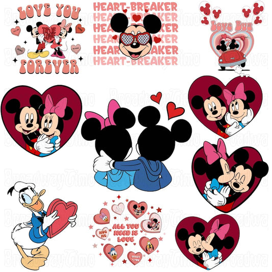 40+ Cartoon Valentine Png Bundle