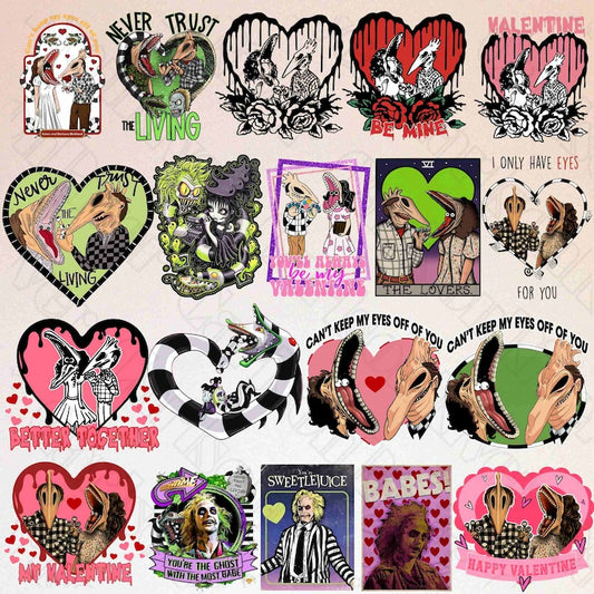 Horror Valentine Png Bundle 130+ Designs