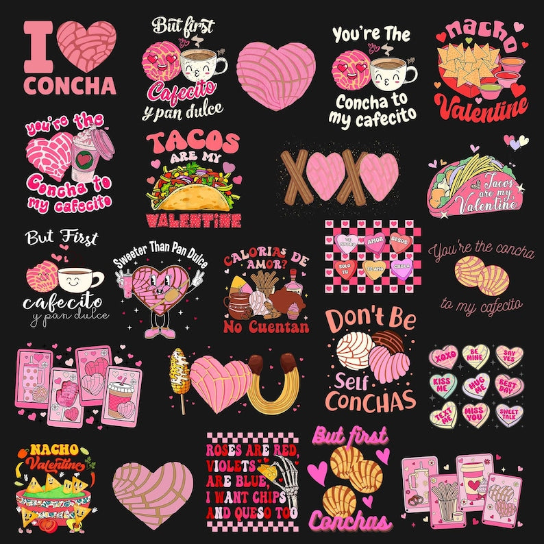 Mexican Valentine Png Bundle