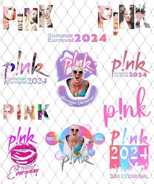 Pink Summer Carnival Png 2024