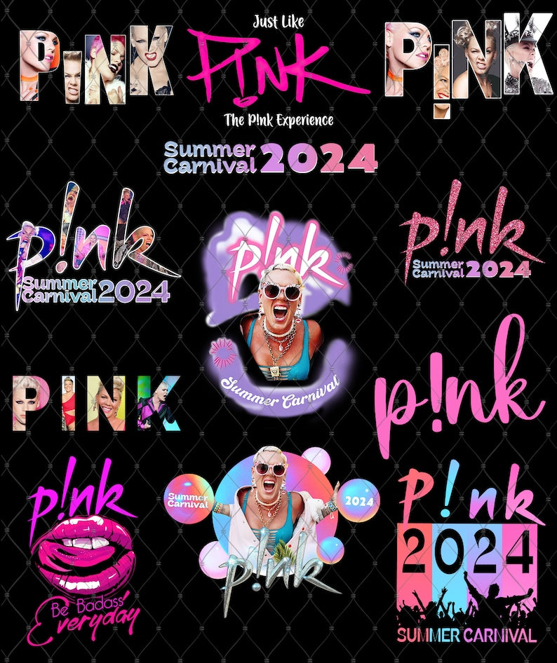 Pink Summer Carnival Png 2024