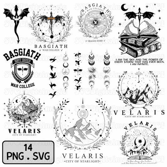 Fourth Wing SVG Bundle