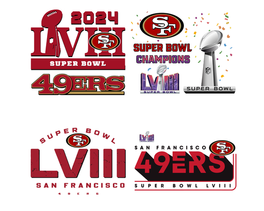 49ers Superbowl Champs 2024 png