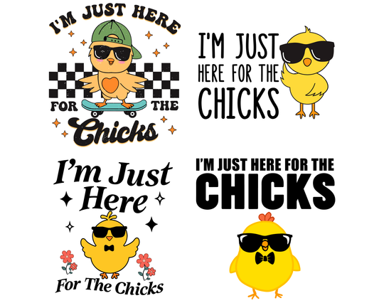 I'm Just Here for the Chicks png