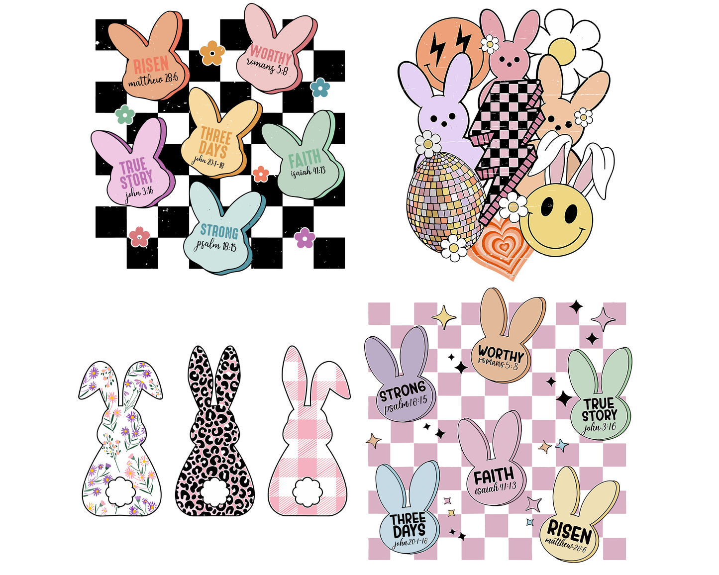 Easter Bunny Candy png