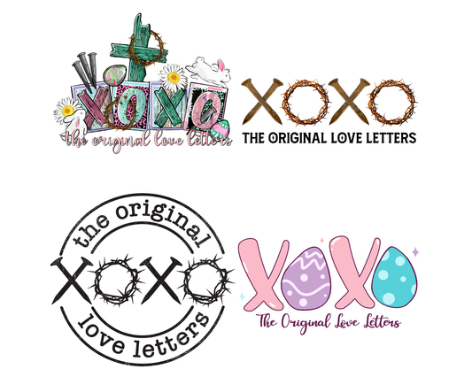 XOXO The Original Love Letters png