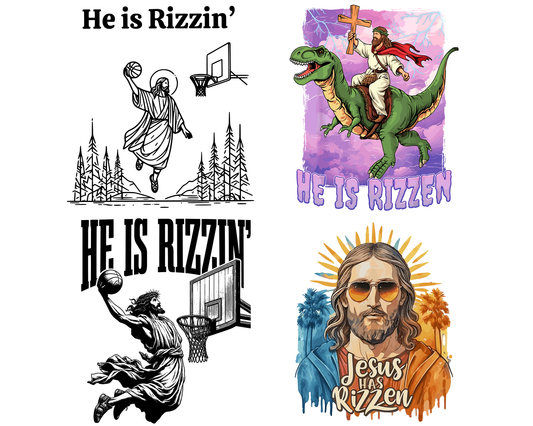 He is Risen PNG