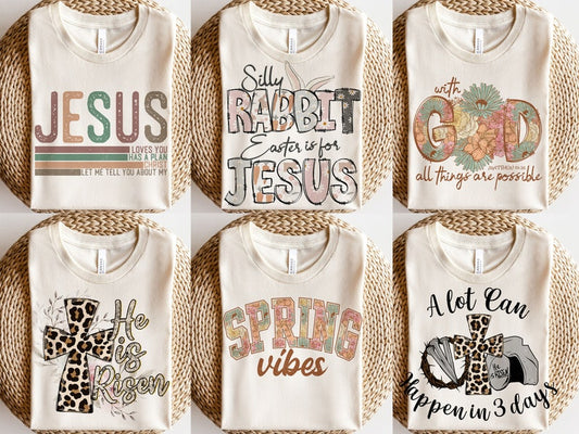 Easter Christian Png Bundle