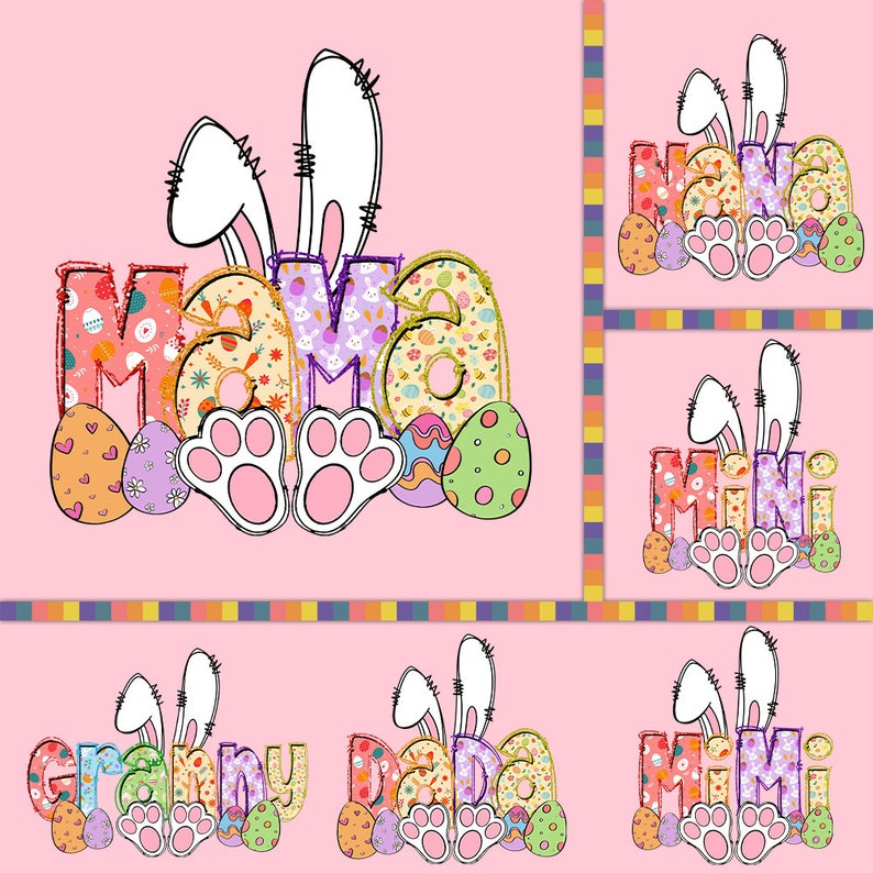 Custom Easter Mama Peeps Png