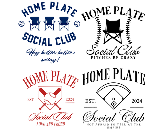 Home Plate Social Club PNG