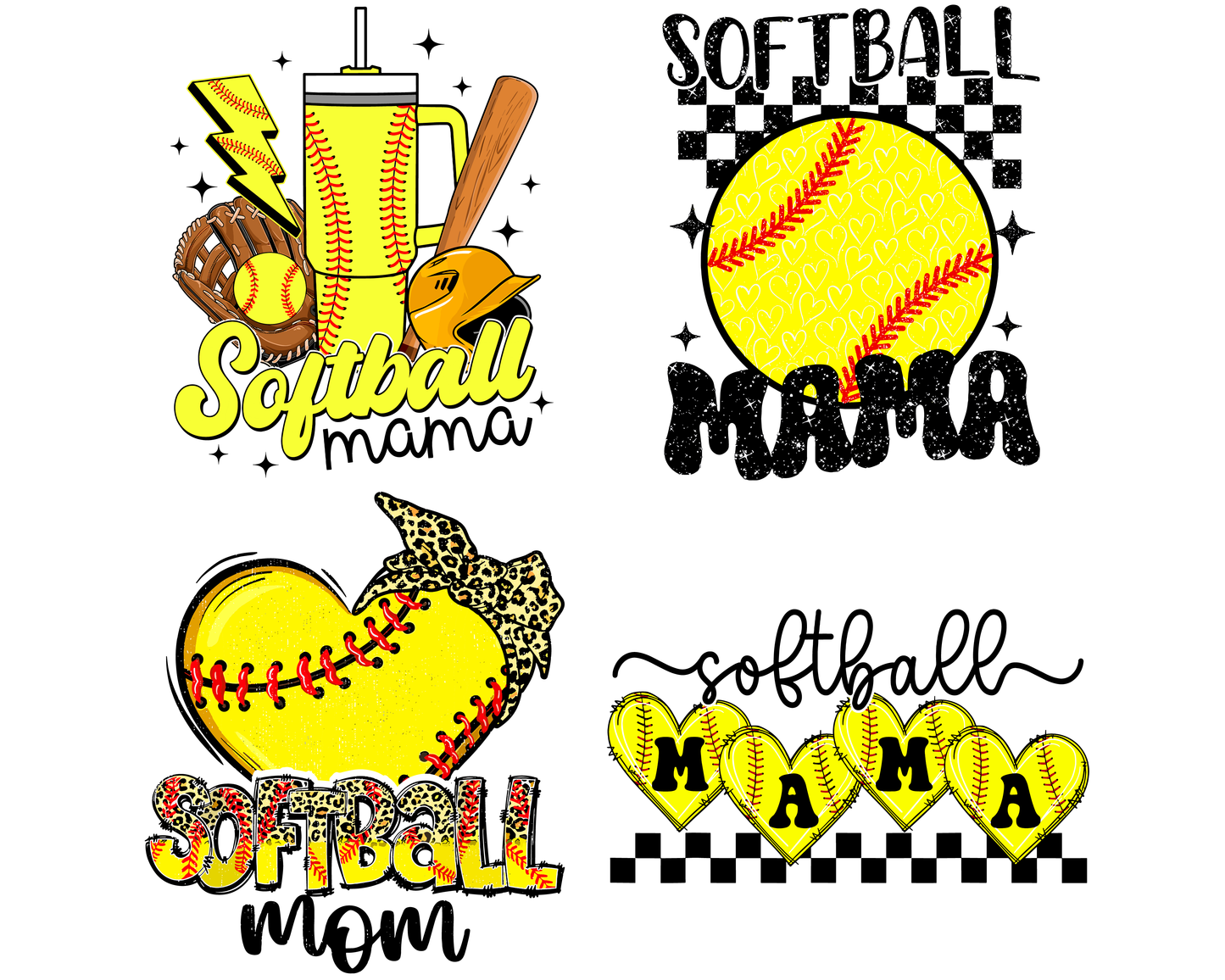 Softball Mama PNG