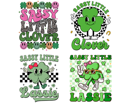 Sassy Little Clover St.Patricks Day png