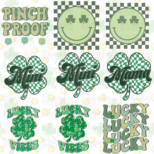 50+ Designs Retro st patrick png Bundle