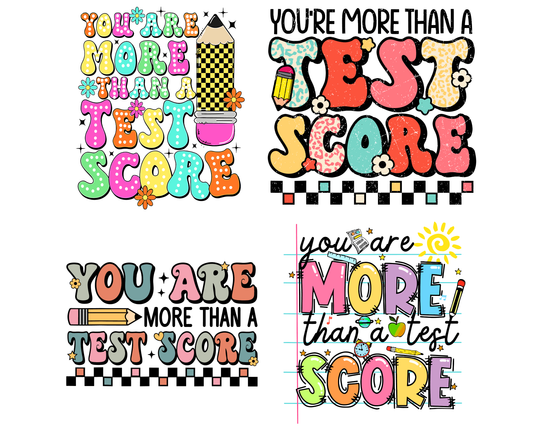 You're More than a Test Score Png